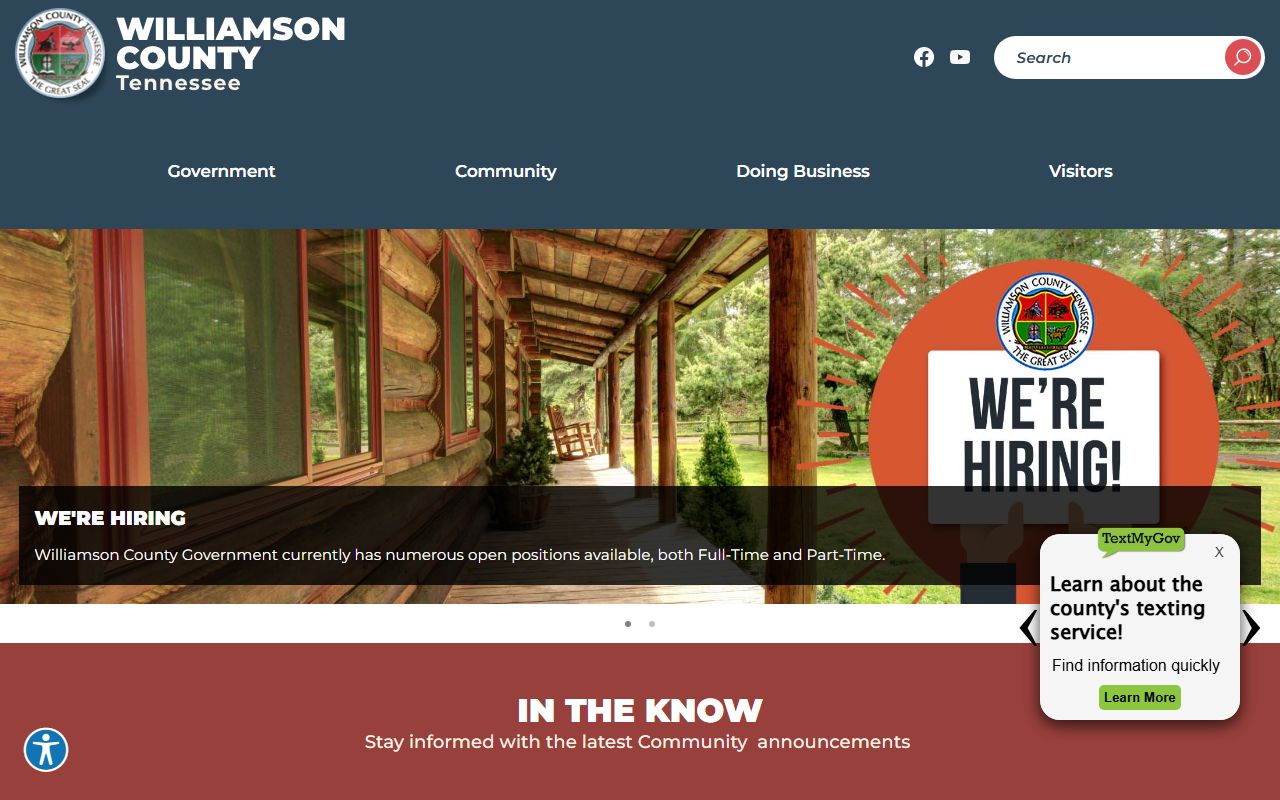 Williamson County jail mugshots and sheriff records search